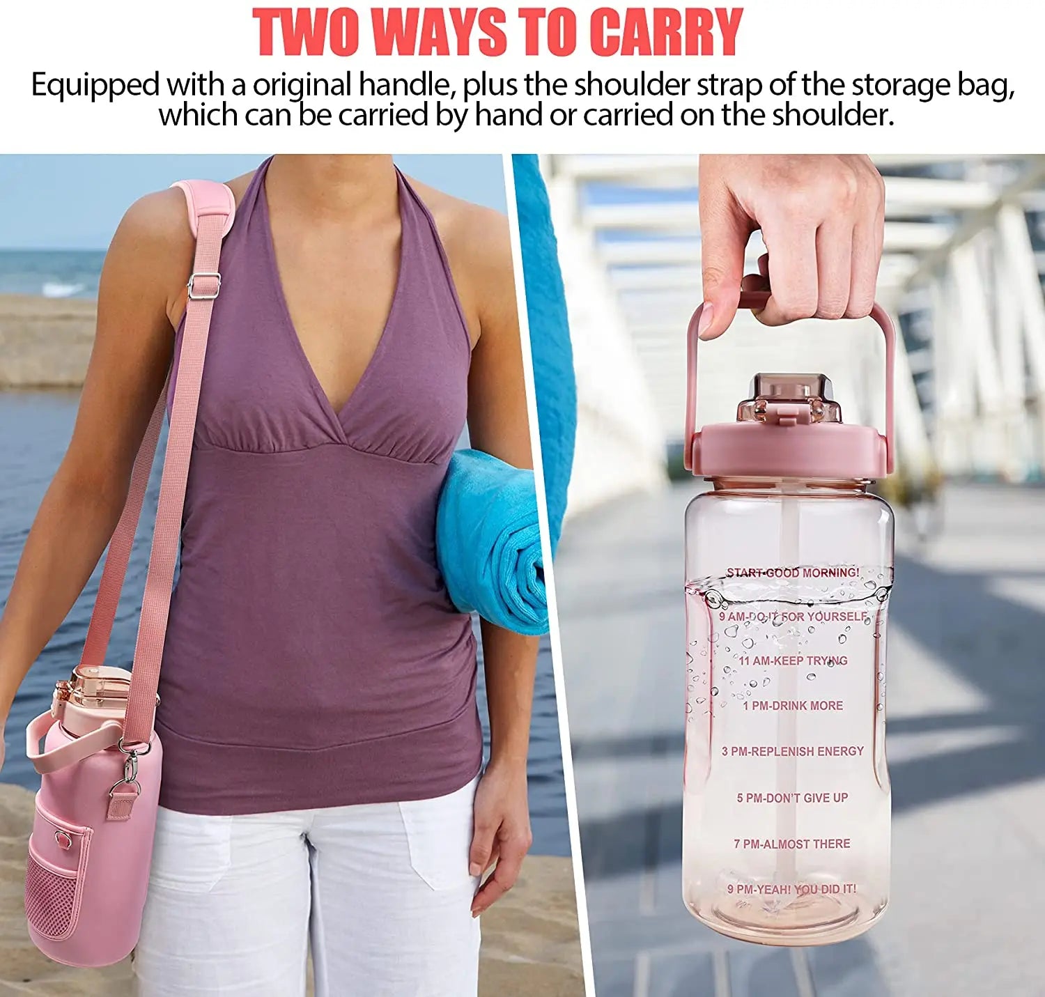 Half Gallon Water Bottle