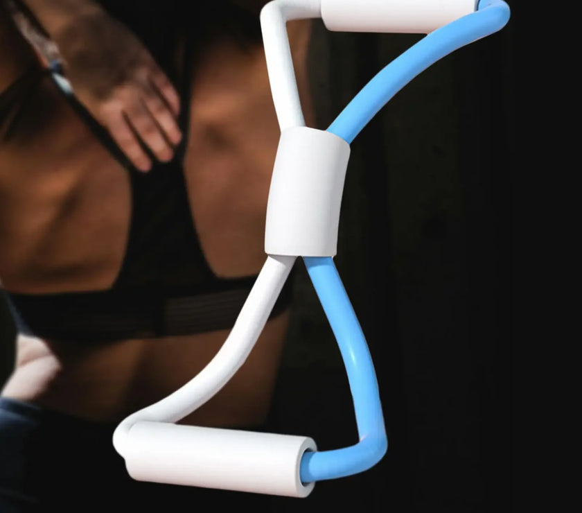 8 Shaped Resistance Band, Back Stretching, Pull Rope Beauty Back Yoga Artifact Stretch Fitness Band  Yoga, Training