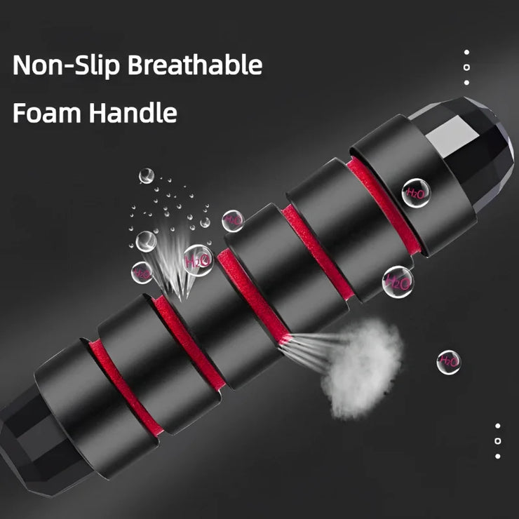 Adjustable Steel Wire Jump Rope – Tangle-Free Cardio Trainer