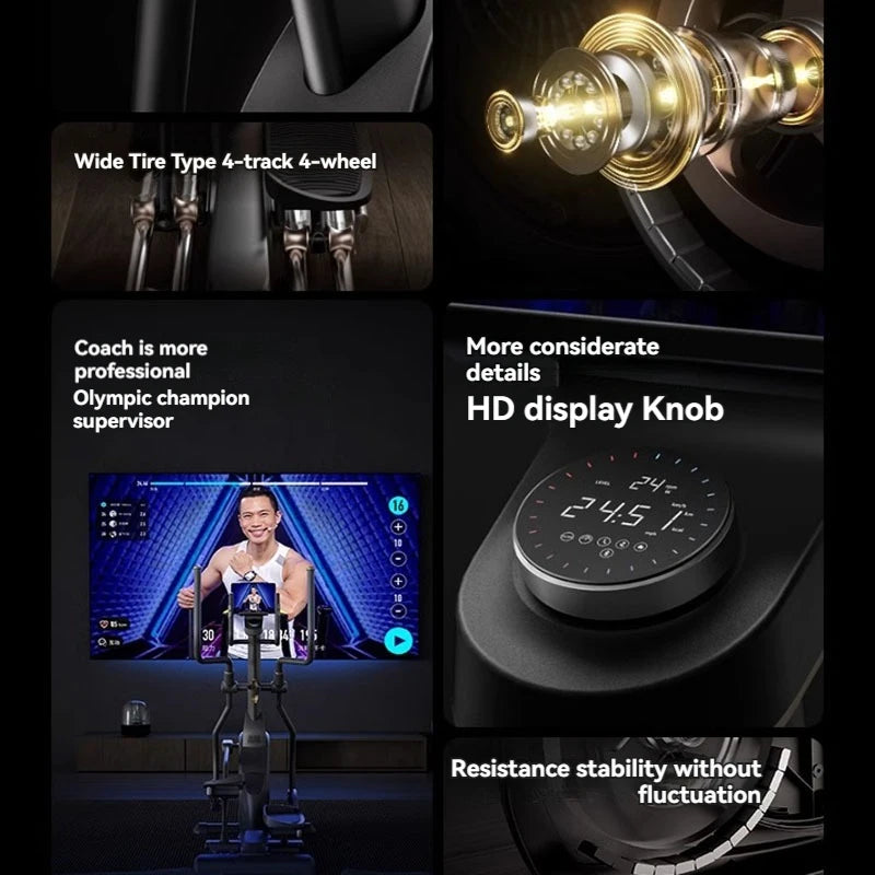 Elliptical machine smart home gym space walker silent stepper sports equipment