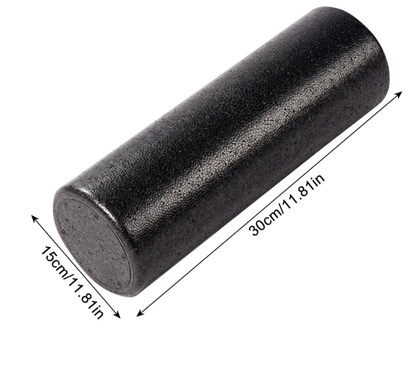 12 Inch High-Density Back Foam Roller Foam Massage Roller Deep Tissue Massager for Back Legs Exercise Yoga Physical Activities
