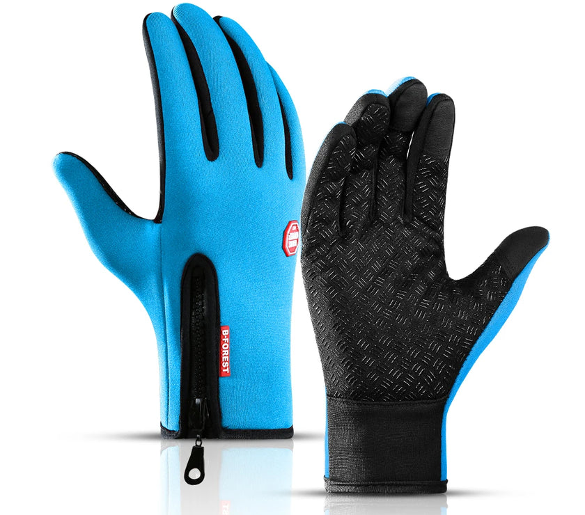 Touch Screen Cycling Gloves With Wrist Support