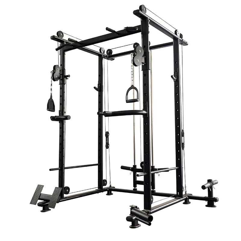 MIYAUP Large Comprehensive Trainer Home Gym Equipment Squat Gantry Flying Bird Bench Press Frame