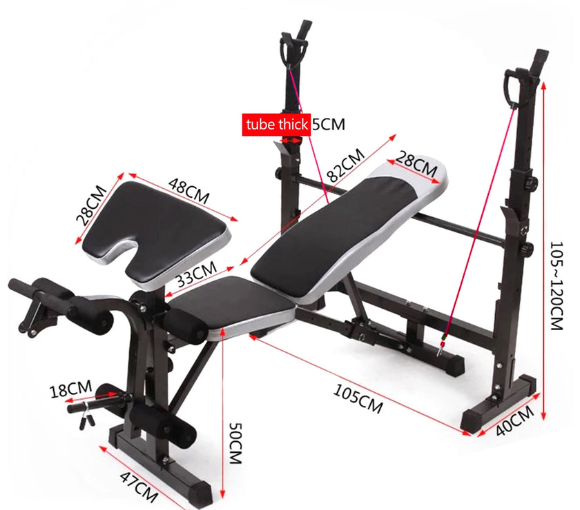 Artudatech Olympic Weight Bench Set – 5-in-1 Multifunctional Home Gym