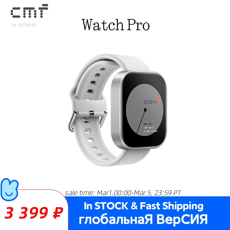 1.96" AMOLED Bluetooth 5.3 GPS Smartwatch