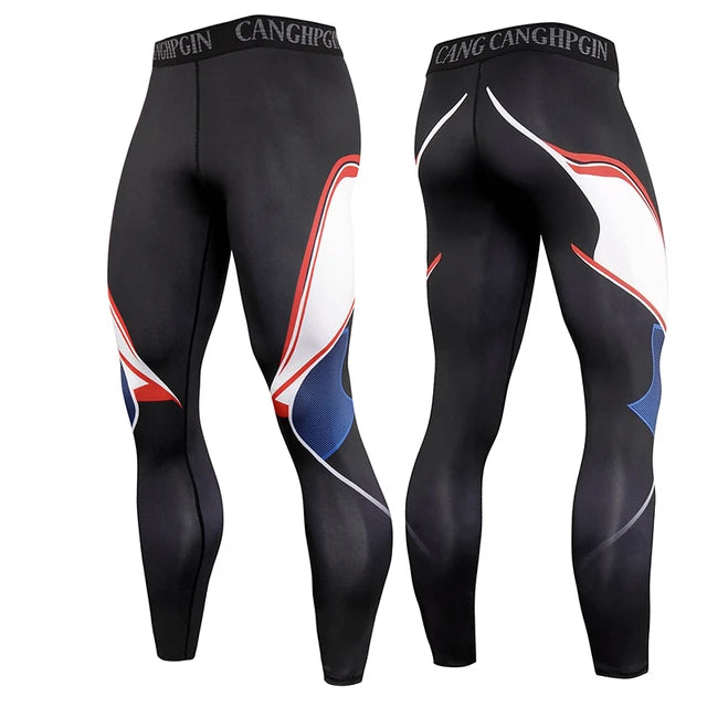 Sporty Crossfit Bodybuilding Compression Tights