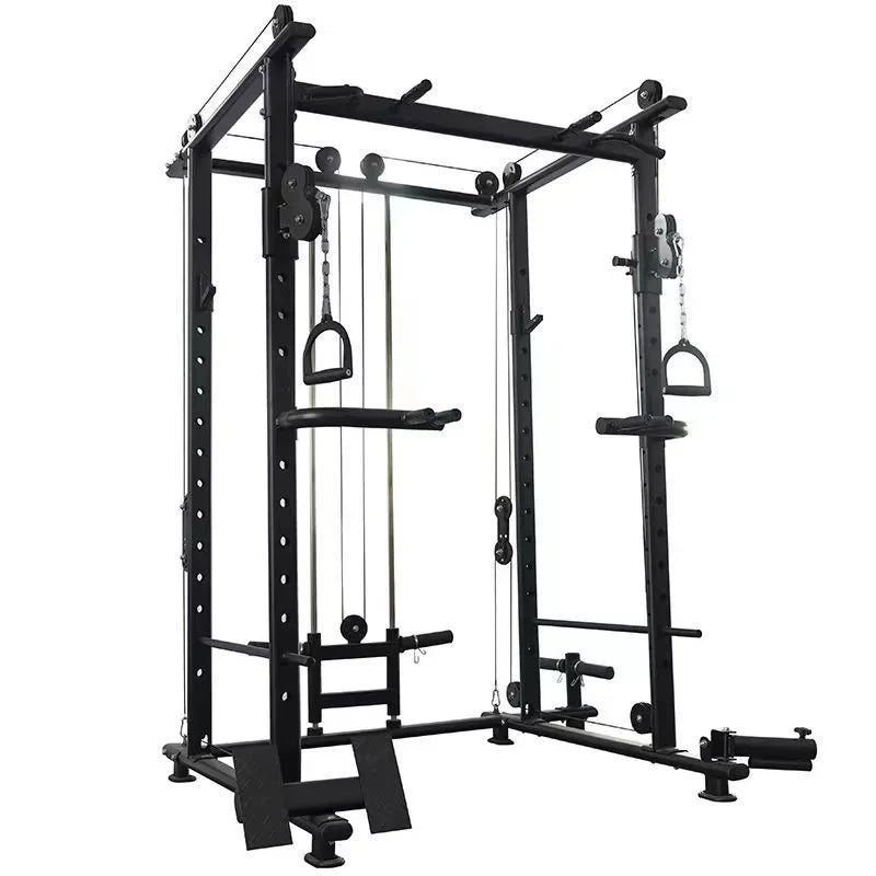 MIYAUP Large Comprehensive Trainer Home Gym Equipment Squat Gantry Flying Bird Bench Press Frame