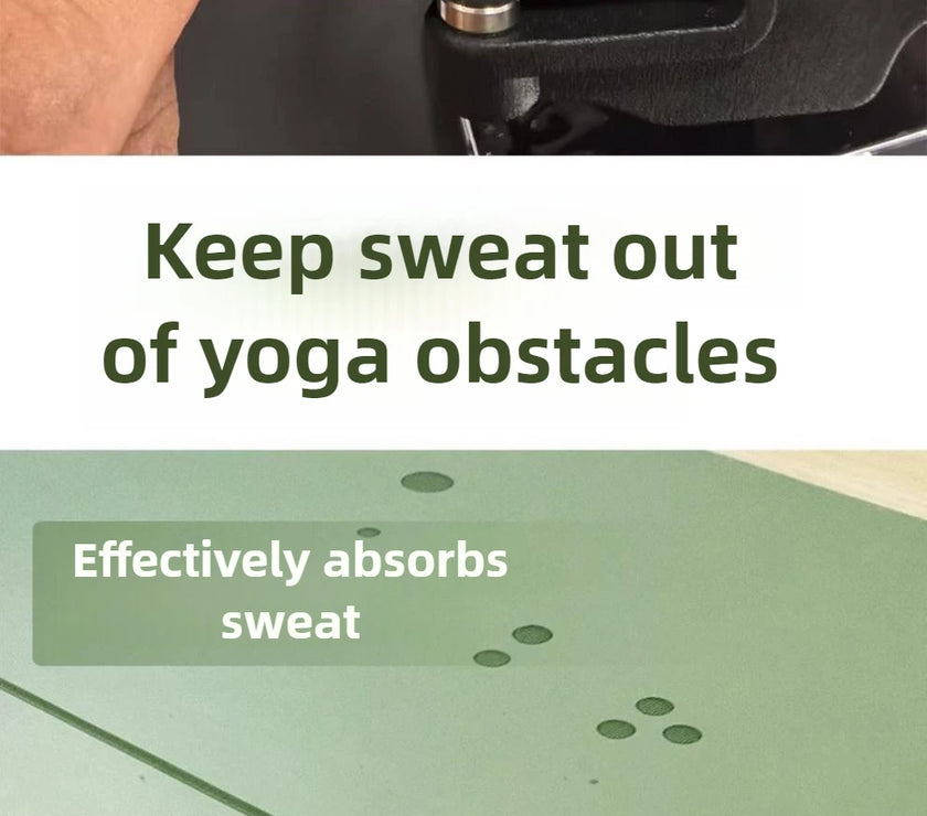 Nasamte Non-Slip Yoga Mat - Professional Thick Rubber Exercise Mat for Women, Pilates & Studio Fitness