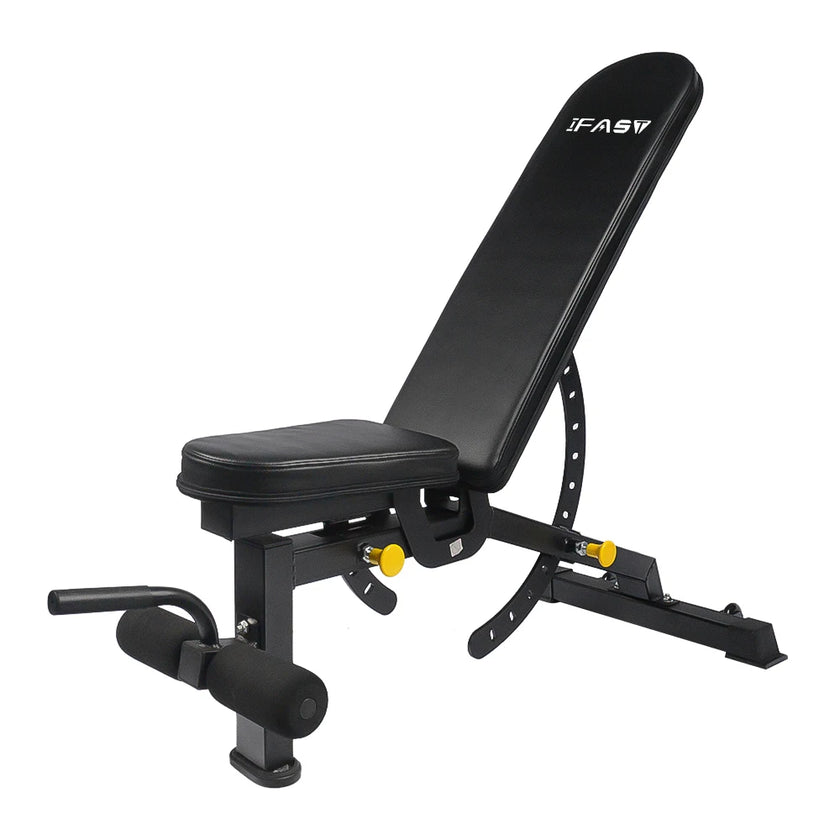 SpokenFitness Adjustable Weight Bench – Heavy-Duty 1000 LBS Capacity