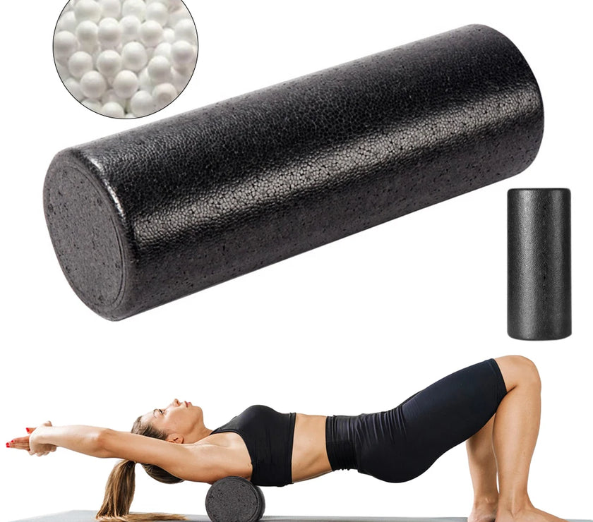12 Inch High-Density Back Foam Roller Foam Massage Roller Deep Tissue Massager for Back Legs Exercise Yoga Physical Activities