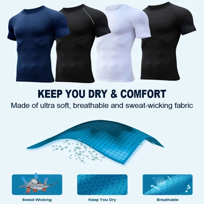 Quick Dry Running Compression Top