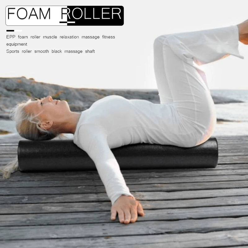 APWIKOGER EPP Foam Roller — Yoga & Pilates Muscle Massage Roller (30×15 cm / 45×15 cm, Back & Full-Body Recovery)