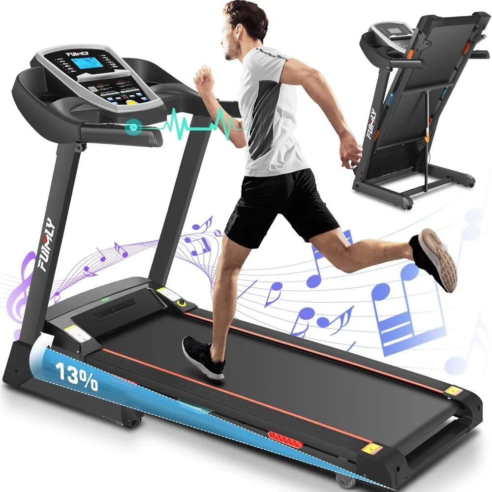 FUIMLY Folding Treadmill – Quiet, Compact & Powerful