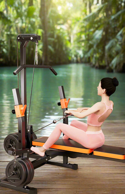 Low pull rowing training