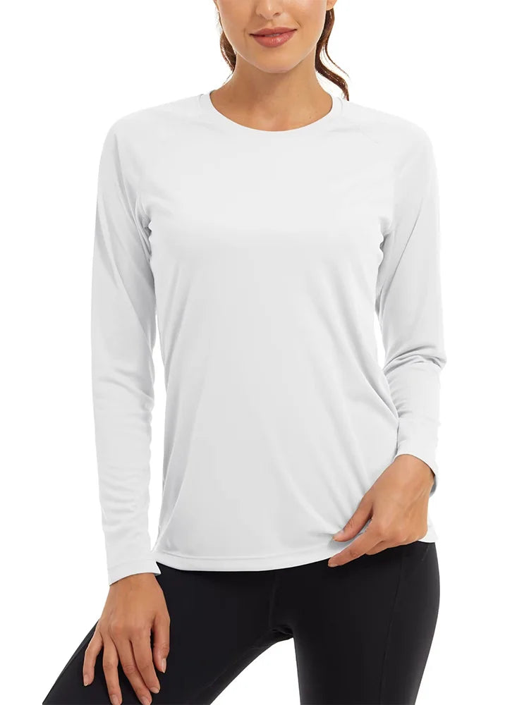 Quick Dry Women's UPF 50+ Long Sleeve T-Shirts