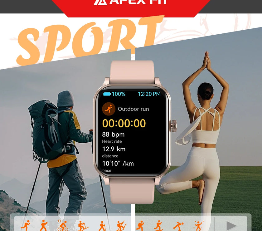 IP68 Waterproof Smart Watch for Women