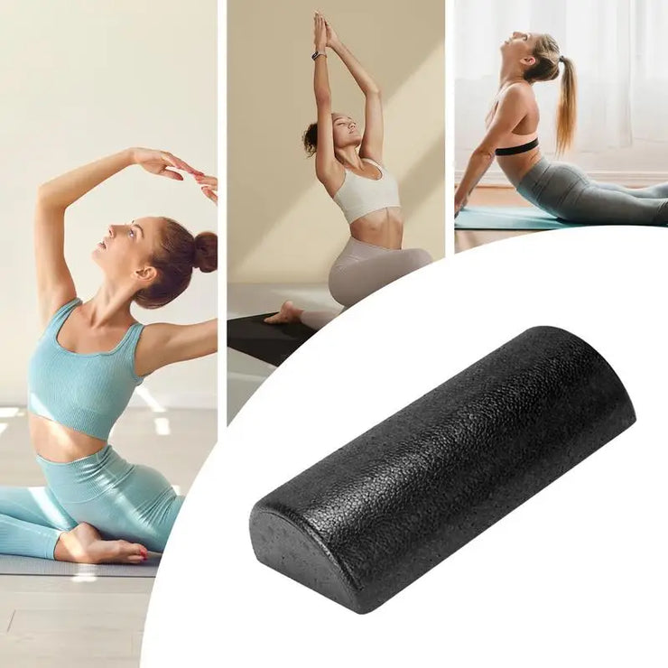 Foam roller with people exercising in the background
