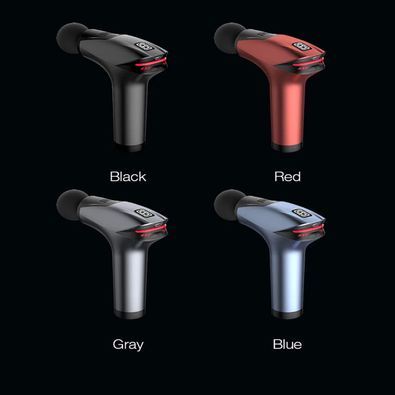 Four color options of a tool on a black background