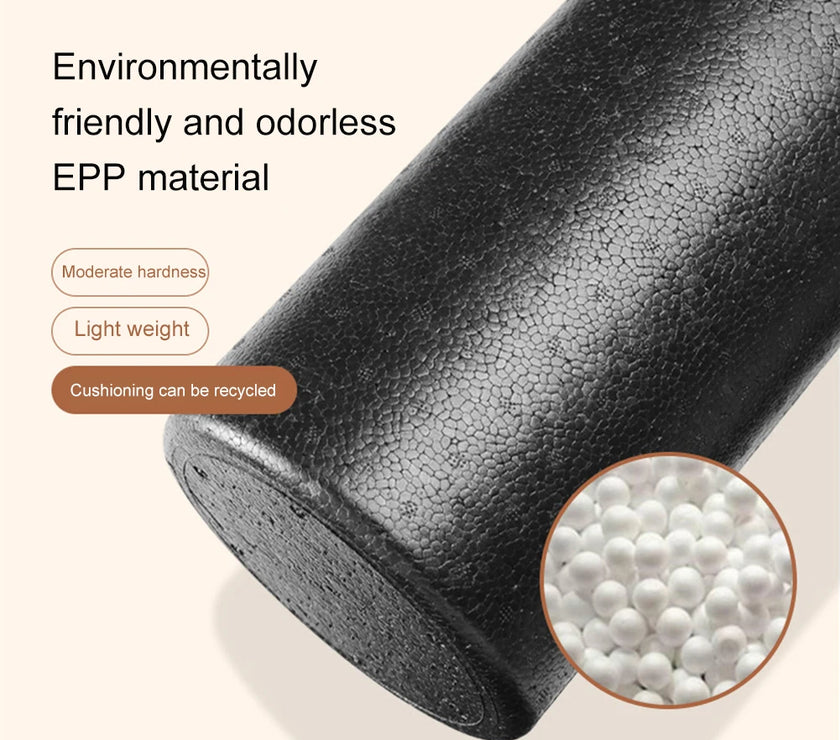 12 Inch High-Density Back Foam Roller Foam Massage Roller Deep Tissue Massager for Back Legs Exercise Yoga Physical Activities