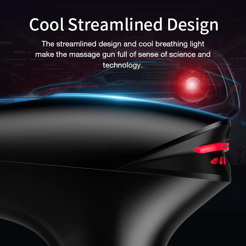 Portable Cold Compress Electric Percussion Massage Gun for Body Neck Back Leg Deep Tissue Muscle Relaxation Fascia Gun