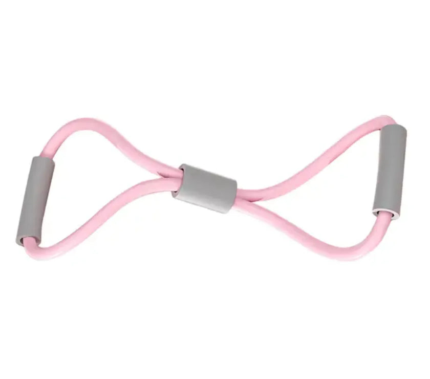 8 Shaped Resistance Band, Back Stretching, Pull Rope Beauty Back Yoga Artifact Stretch Fitness Band  Yoga, Training