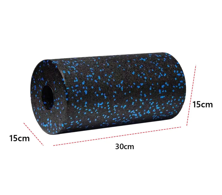 hunmaii High-Density Foam Roller for Muscle Recovery & Bodybuilding