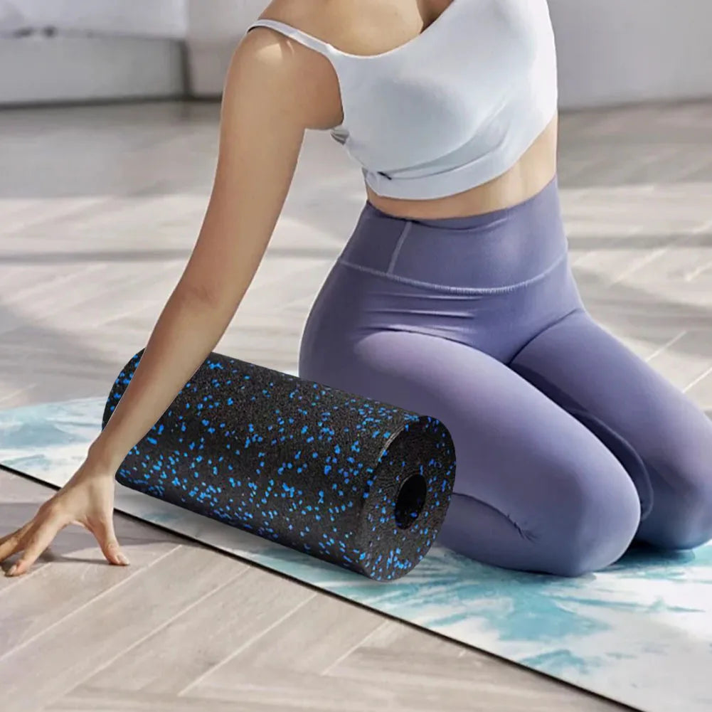 hunmaii High-Density Foam Roller for Muscle Recovery & Bodybuilding