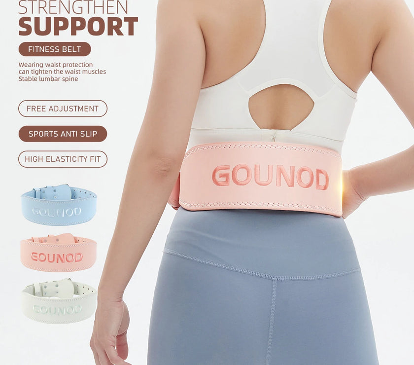 Matt PU Fitness Belt for Squats and Deadlifts