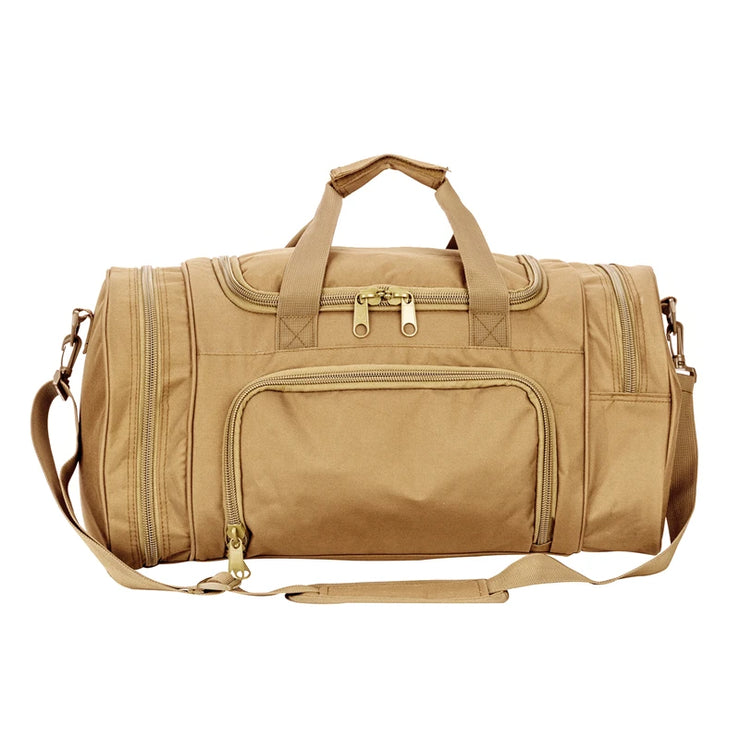 Waterproof Duffle Bag with Shoe Compartment