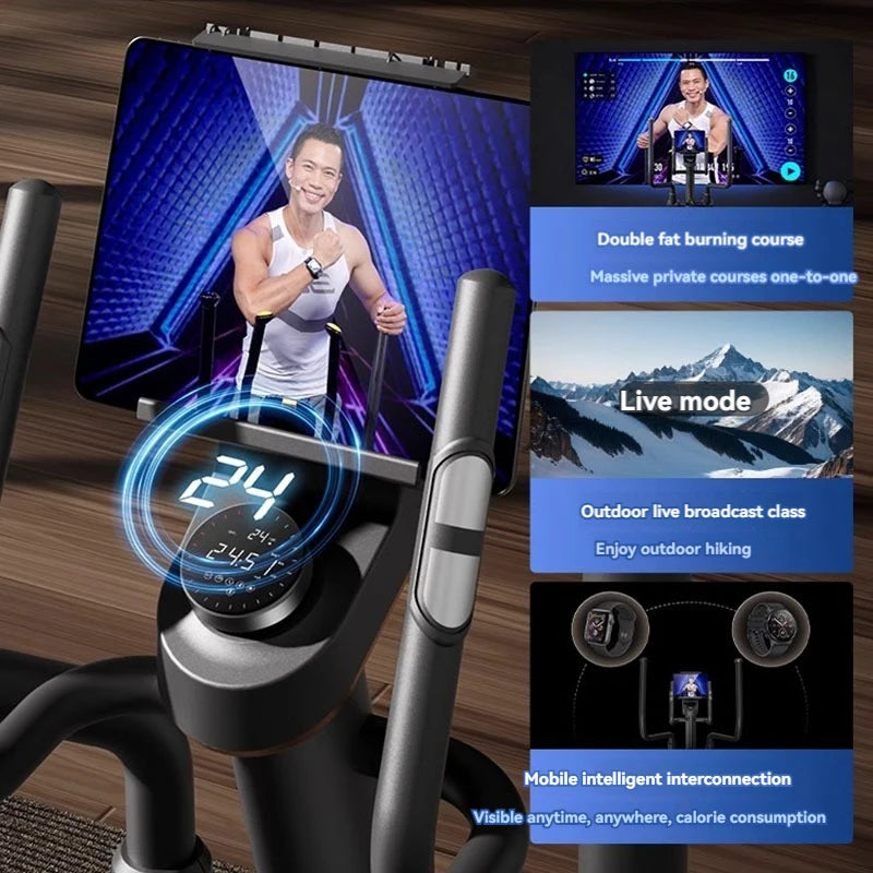 Elliptical machine smart home gym space walker silent stepper sports equipment