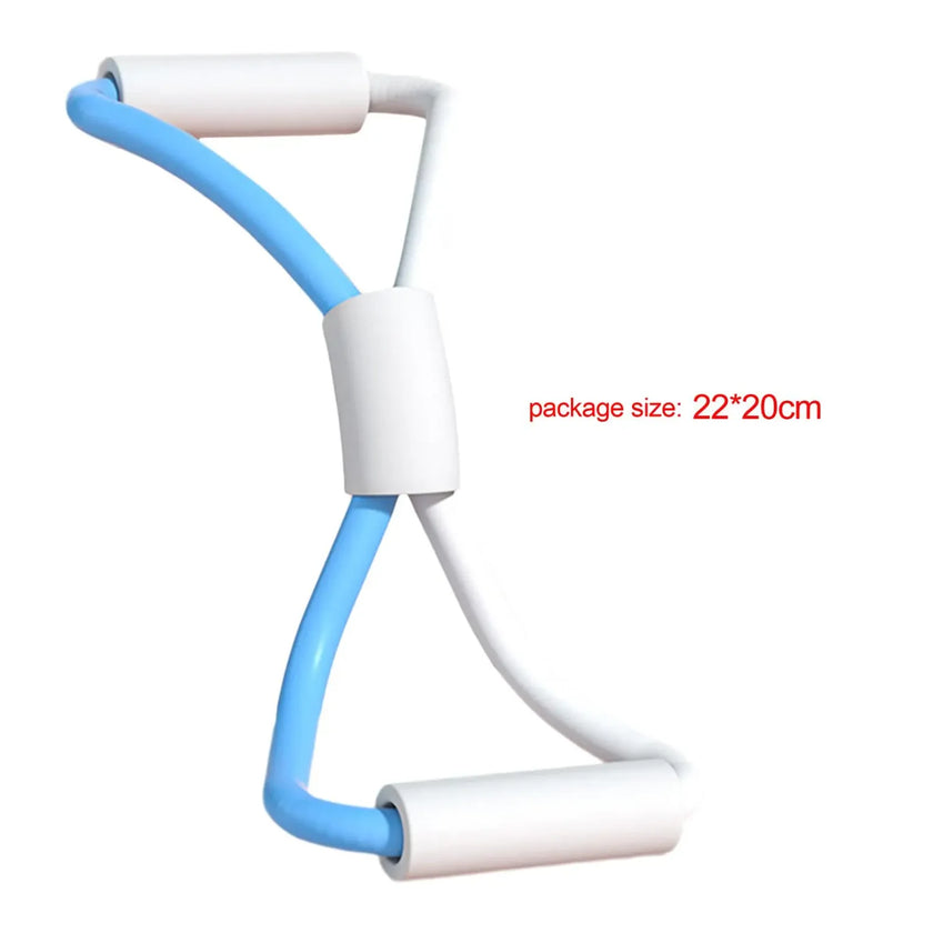 8 Shaped Resistance Band, Back Stretching, Pull Rope Beauty Back Yoga Artifact Stretch Fitness Band  Yoga, Training