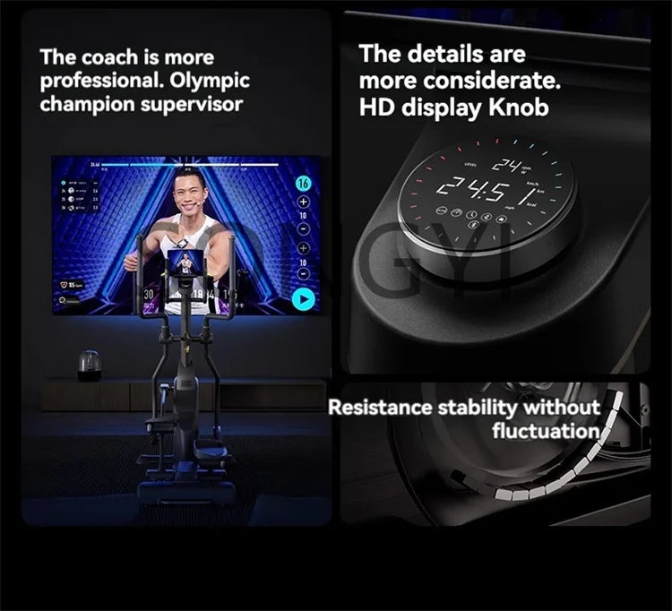 Elliptical machine smart home gym space walker silent stepper sports equipment