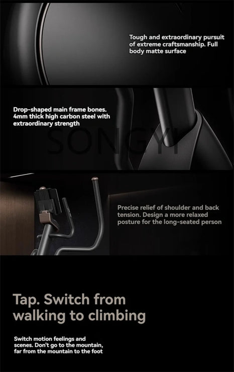 Elliptical machine smart home gym space walker silent stepper sports equipment