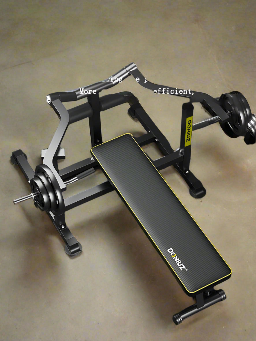 XMSJ Multifunctional Chest Press Machine – Foldable Strength Training Equipment