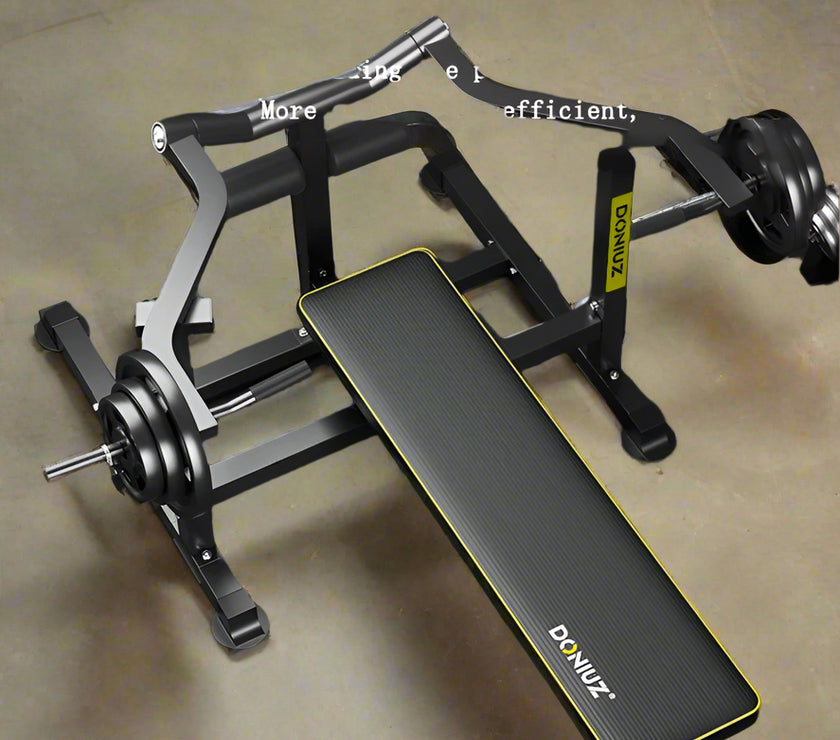 XMSJ Multifunctional Chest Press Machine – Foldable Strength Training Equipment