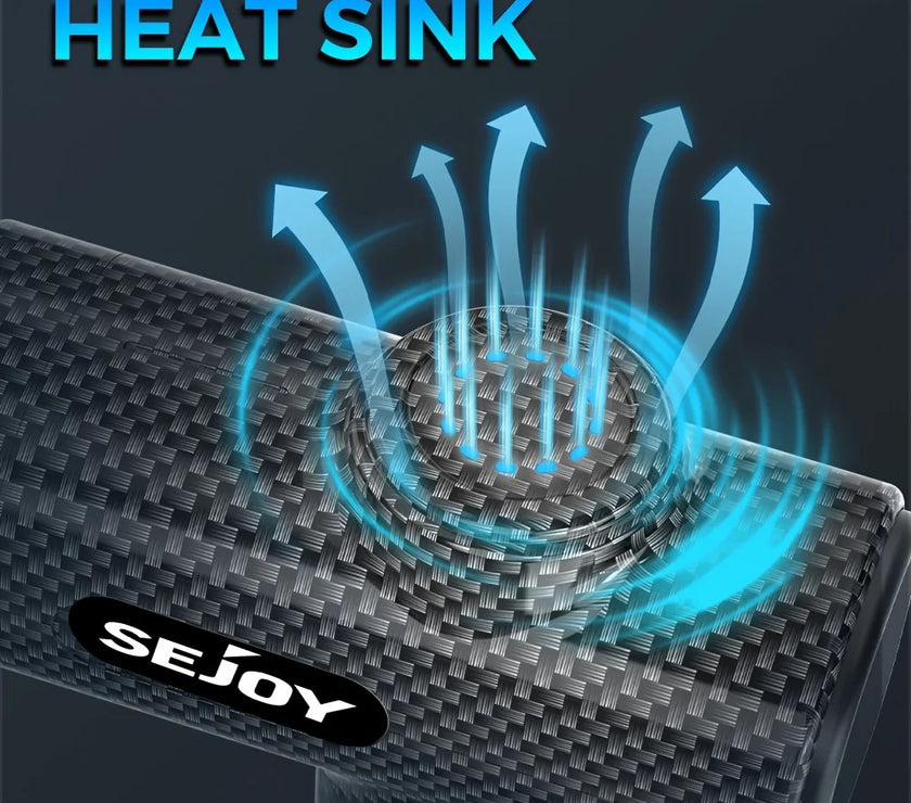 Sejoy 30 speeds Massage Gun Percussion Massager Fascia Gun Deep Tissue Muscle Vibrating Relax