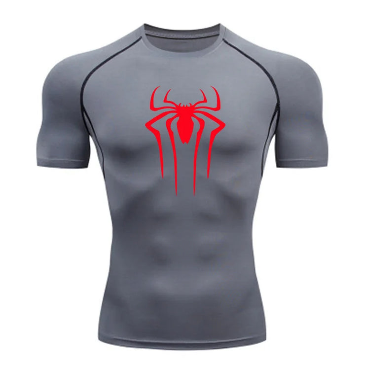 Men’s Quick-Dry Compression Sports Top – Breathable & Stylish