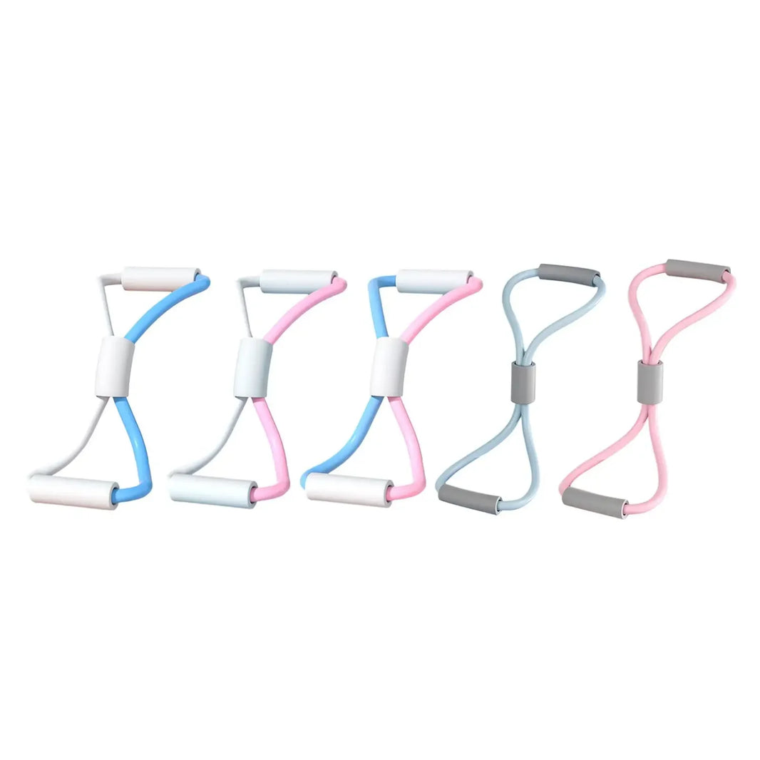 8 Shaped Resistance Band, Back Stretching, Pull Rope Beauty Back Yoga Artifact Stretch Fitness Band  Yoga, Training