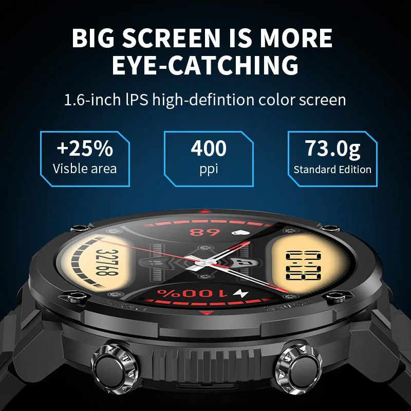 1.6 Inch Full Touch Screen Sports Watch