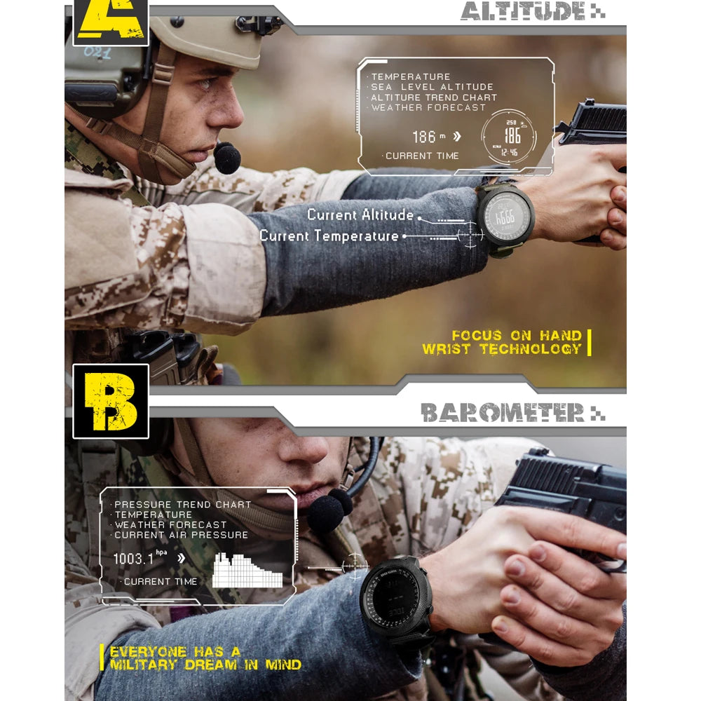 NORTH EDGE Men's sport Digital watch