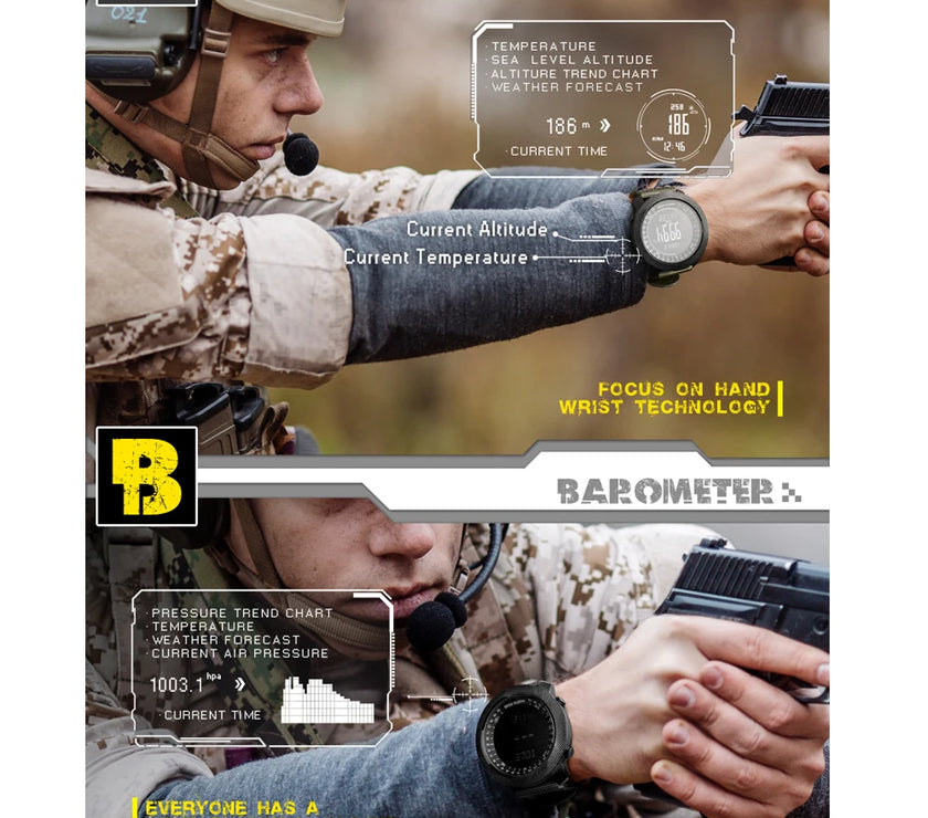 NORTH EDGE Men's sport Digital watch