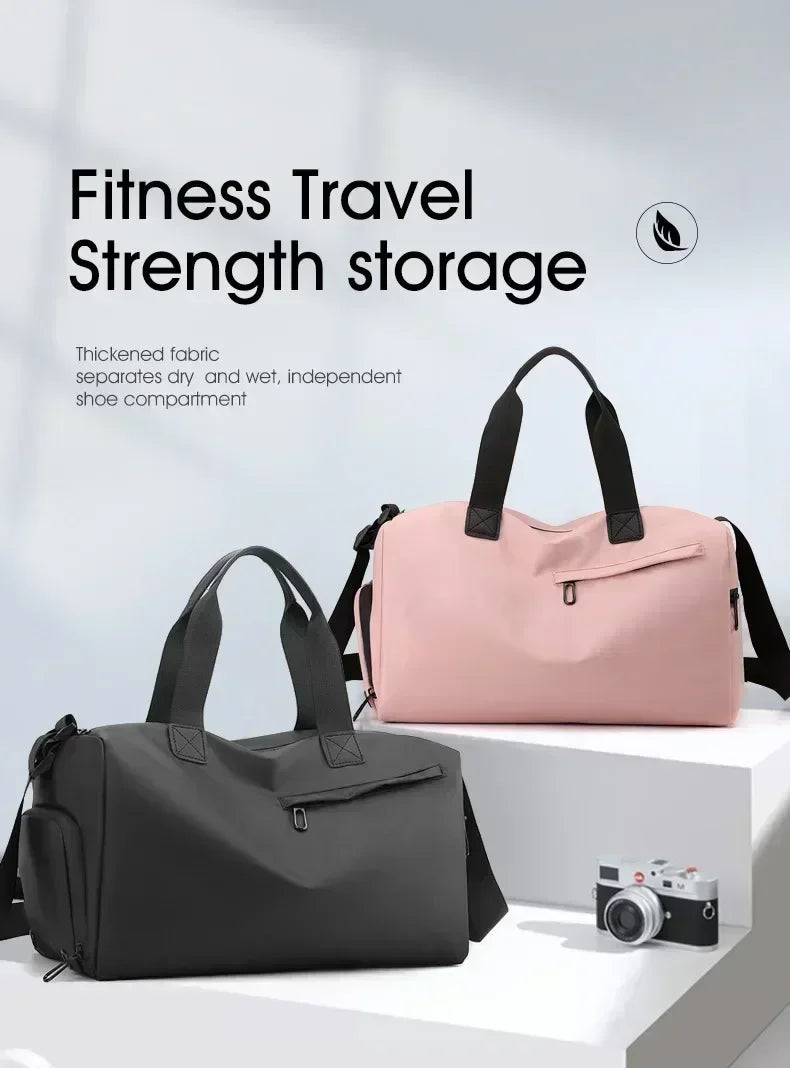 Zipper Large Waterproof Travel & Sports Bag