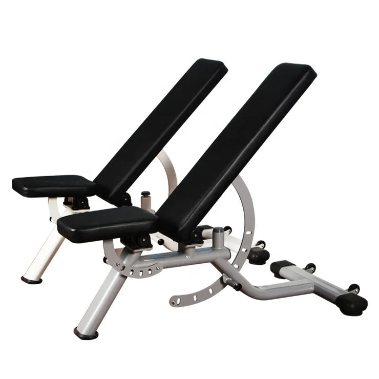 Heavy-duty DUTRIEUX DGZ Super Bench side profile showing durable steel frame and ergonomic design