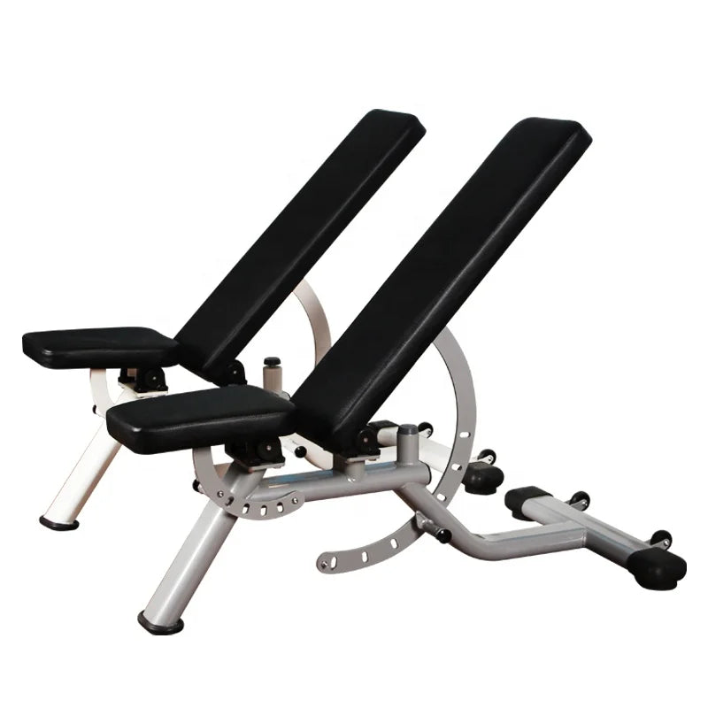 Heavy-duty DUTRIEUX DGZ Super Bench side profile showing durable steel frame and ergonomic design