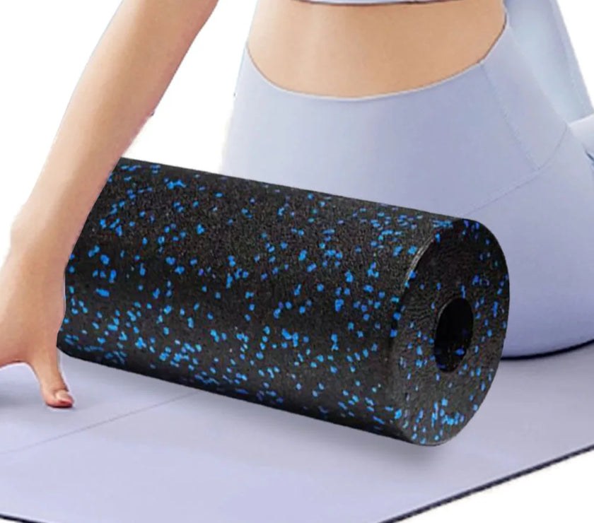 hunmaii High-Density Foam Roller for Muscle Recovery & Bodybuilding