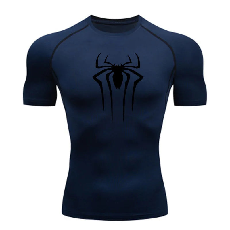Men’s Quick-Dry Compression Sports Top – Breathable & Stylish
