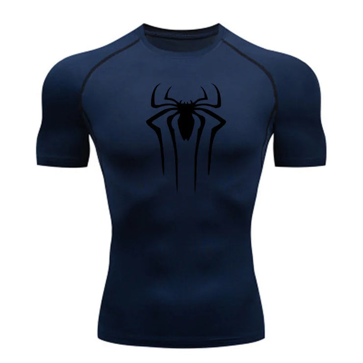 Men’s Quick-Dry Compression Sports Top – Breathable & Stylish