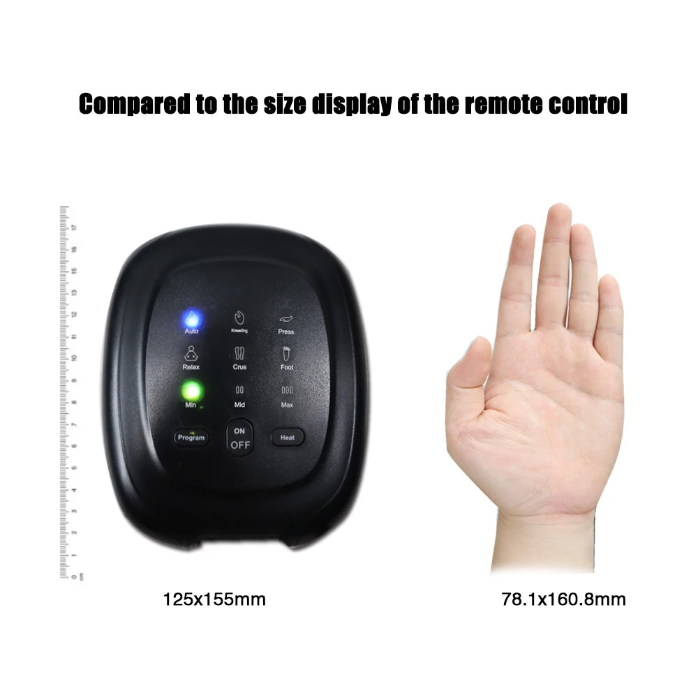 VamsLuna Cycling Compression Boots (Non-Electronic) — Leg Massage Sleeves, 3-Level Fit, 6 Configurations, CE Certified