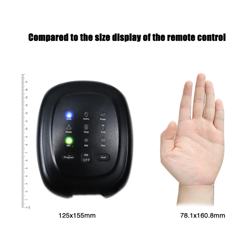 VamsLuna Cycling Compression Boots (Non-Electronic) — Leg Massage Sleeves, 3-Level Fit, 6 Configurations, CE Certified