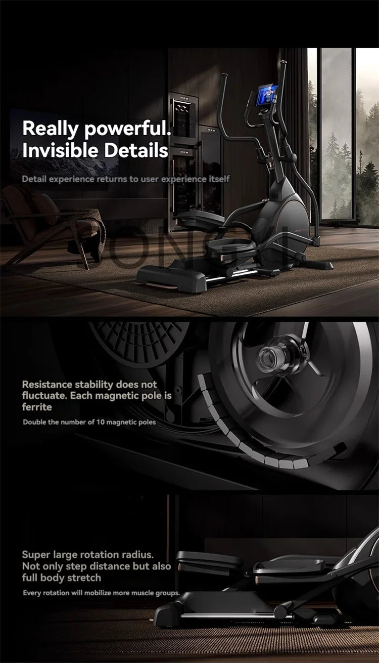 Elliptical machine smart home gym space walker silent stepper sports equipment